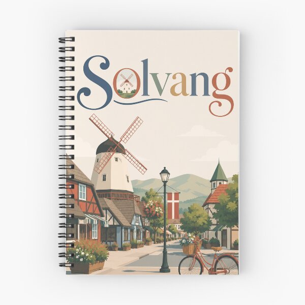 Item preview, Solvang Danish Heritage Village Santa Ynez Valley California designed and sold by Aryabek.