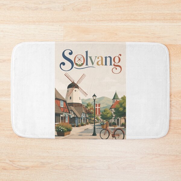 Item preview, Solvang Danish Heritage Village Santa Ynez Valley California designed and sold by Aryabek.