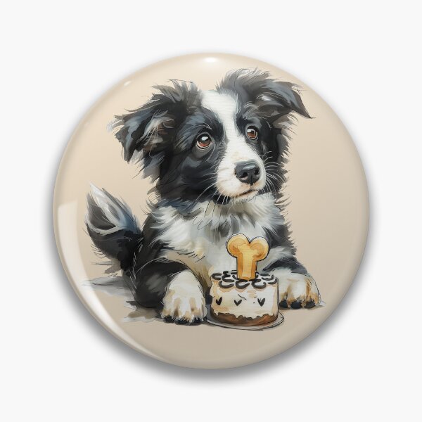 Item preview, Border Collie Celebration Time designed and sold by Erika Kaisersot.