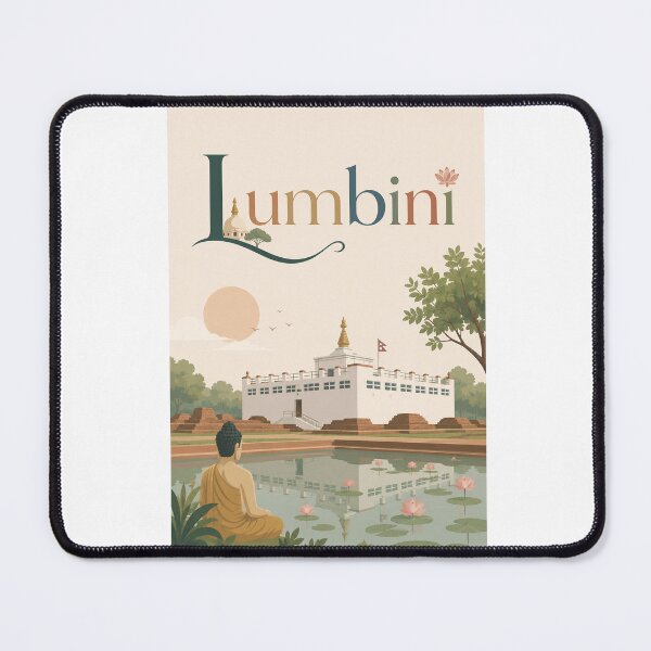 Item preview, Lumbini Maya Devi Temple and Sacred Garden Nepal designed and sold by Aryabek.