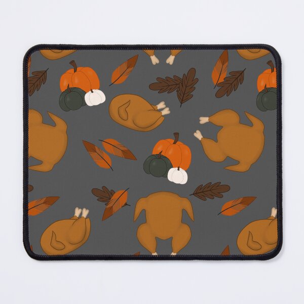 Item preview, Dark Grey Thanksgiving Pattern designed and sold by SolGalaxyDesign.