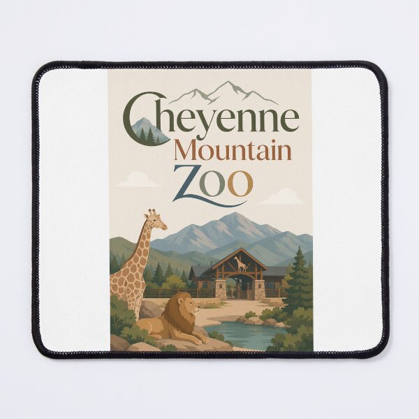 Item preview, Cheyenne Mountain Zoo Colorado Springs Rocky Mountains designed and sold by Aryabek.