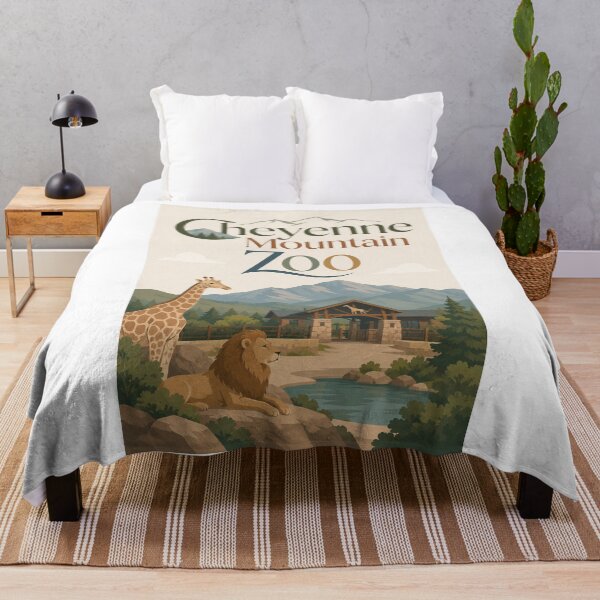 Item preview, Cheyenne Mountain Zoo Colorado Springs Rocky Mountains designed and sold by Aryabek.