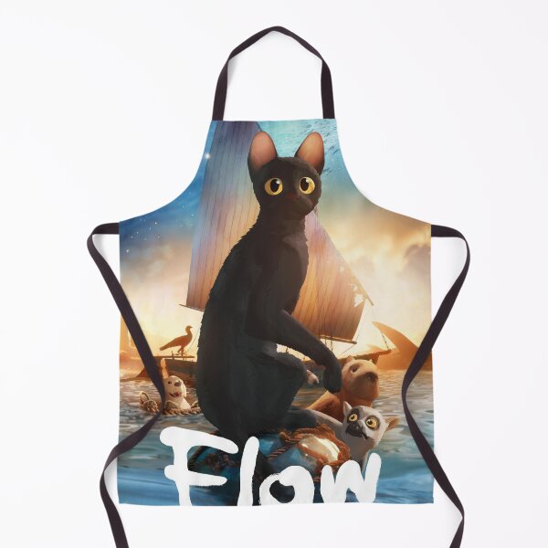 Item preview, Flow movie black cat in the ocean with capybara friend on a sailboat 2024 indie animeted designed and sold by Chardo55.