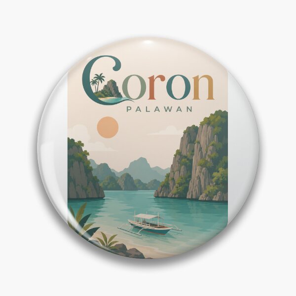 Item preview, Coron Palawan Limestone Islands and Kayangan Lake Philippines designed and sold by Aryabek.