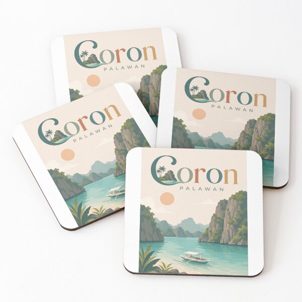 Item preview, Coron Palawan Limestone Islands and Kayangan Lake Philippines designed and sold by Aryabek.