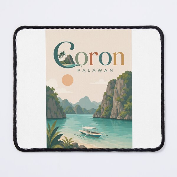 Item preview, Coron Palawan Limestone Islands and Kayangan Lake Philippines designed and sold by Aryabek.
