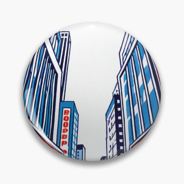 Item preview, Art - Stylized Urban Scene, Visual Evocation of City Pop designed and sold by Reverso-Design.