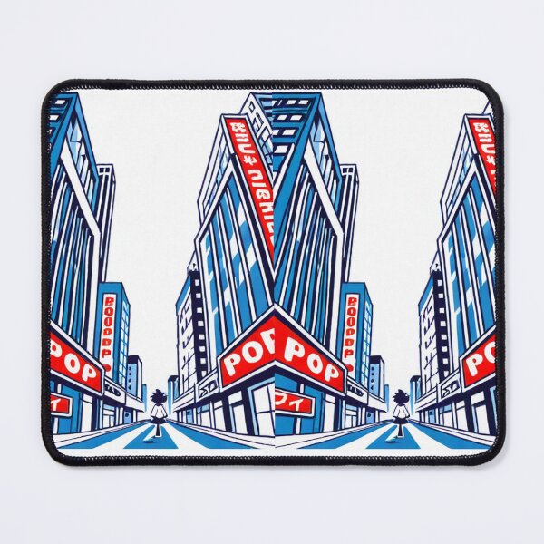 Item preview, Art - Stylized Urban Scene, Visual Evocation of City Pop designed and sold by Reverso-Design.