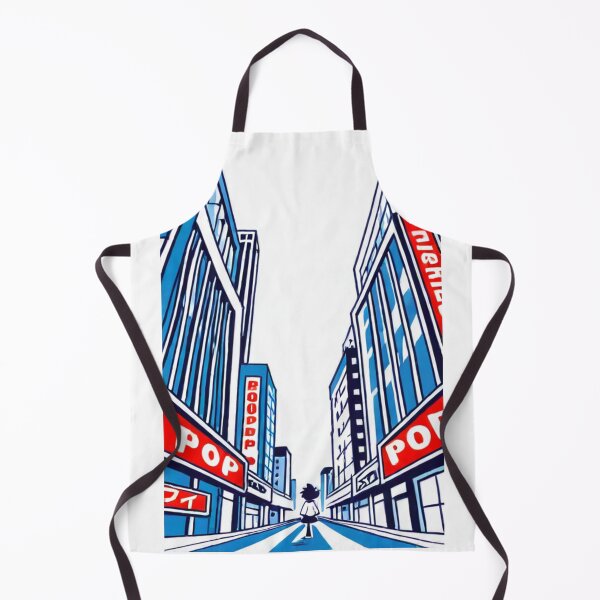 Item preview, Art - Stylized Urban Scene, Visual Evocation of City Pop designed and sold by Reverso-Design.
