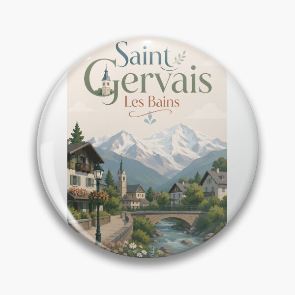 Item preview, Saint Gervais les Bains Mont Blanc Haute Savoie France designed and sold by Aryabek.