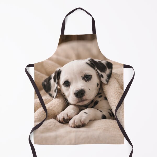 Item preview, Cozy Dalmatian Puppy Wrapped in a Soft Blanket designed and sold by Wild Bloom Paws.