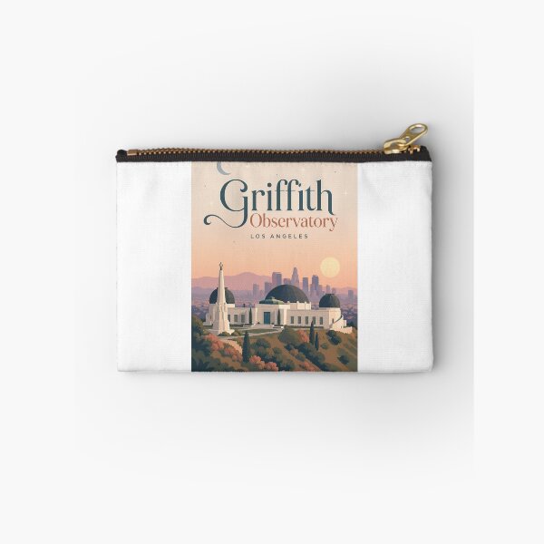 Item preview, Griffith Observatory and Hollywood Hills Los Angeles California designed and sold by Aryabek.