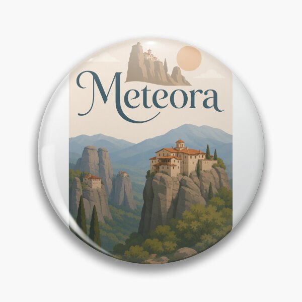 Item preview, Meteora Monasteries Thessaly Greece UNESCO World Heritage designed and sold by Aryabek.