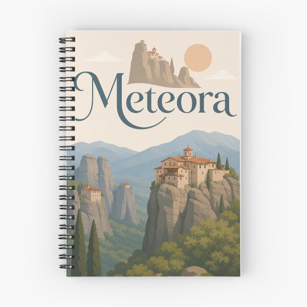 Item preview, Meteora Monasteries Thessaly Greece UNESCO World Heritage designed and sold by Aryabek.