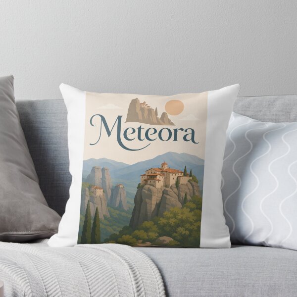 Item preview, Monasterios de Meteora, Tesalia, Grecia, Patrimonio de la Humanidad de la UNESCO designed and sold by Aryabek.