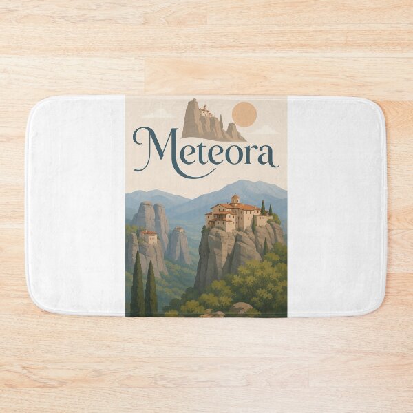 Item preview, Meteora Monasteries Thessaly Greece UNESCO World Heritage designed and sold by Aryabek.