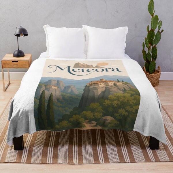 Item preview, Meteora Monasteries Thessaly Greece UNESCO World Heritage designed and sold by Aryabek.