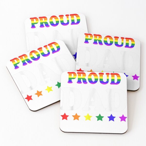 Item preview, Gay Pride Support Proud Dad LGBT Parent Men Father's Day designed and sold by Epicfunchart.