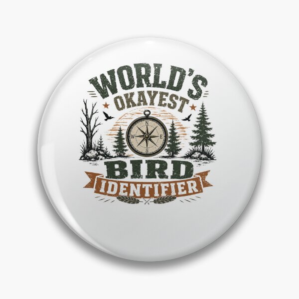 Item preview, World's Okayest Bird Identifier Birdwatching Birder Ornithologist designed and sold by RetroMini2026.