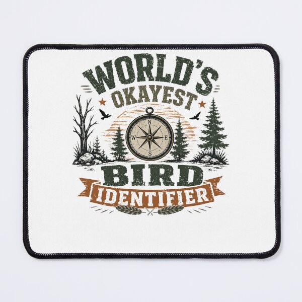 Item preview, World's Okayest Bird Identifier Birdwatching Birder Ornithologist designed and sold by RetroMini2026.