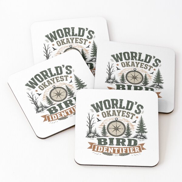 Item preview, World's Okayest Bird Identifier Birdwatching Birder Ornithologist designed and sold by RetroMini2026.