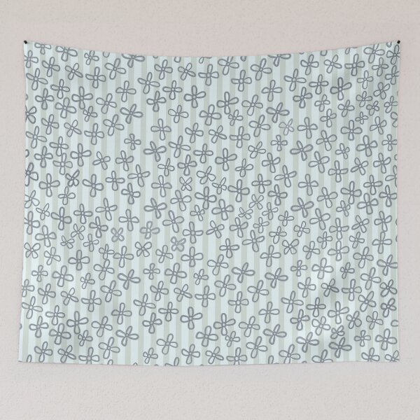 Item preview, Teal florals designed and sold by Obelis.