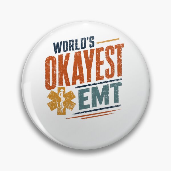 Item preview, World's Okayest EMT Emergency Medical Technician Paramedic First Responder designed and sold by RetroMini2026.