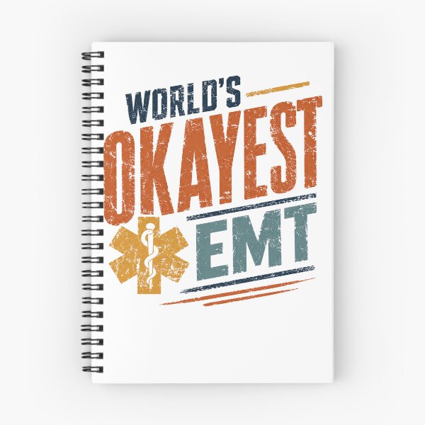Item preview, World's Okayest EMT Emergency Medical Technician Paramedic First Responder designed and sold by RetroMini2026.