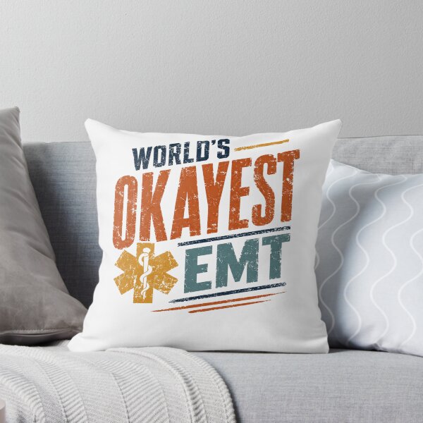 Item preview, World's Okayest EMT Emergency Medical Technician Paramedic First Responder designed and sold by RetroMini2026.