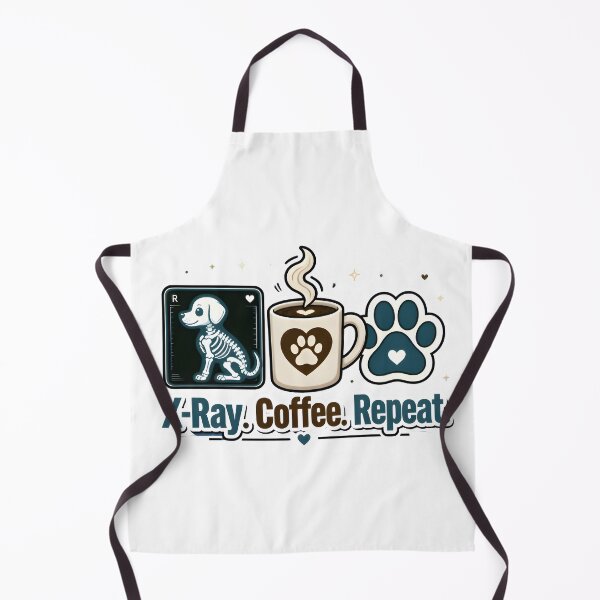 Item preview, X-Ray. Coffee. Repeat. | Funny Veterinary Radiology Gift for Vet Techs designed and sold by Bettybee00.