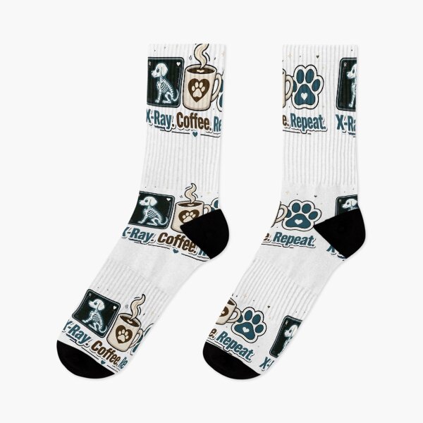Item preview, X-Ray. Coffee. Repeat. | Funny Veterinary Radiology Gift for Vet Techs designed and sold by Bettybee00.