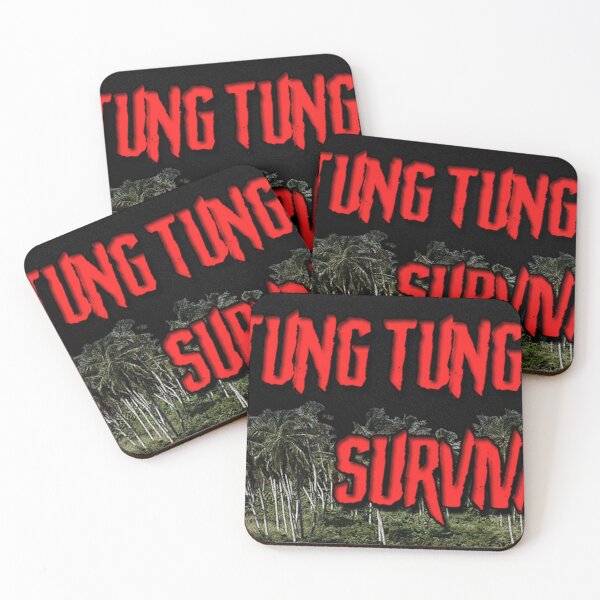 Item preview, Tung Tung Tung Survival Cover designed and sold by ChudCircleGames.