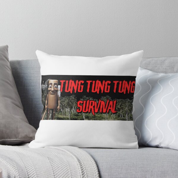 Item preview, Tung Tung Tung Survival Cover designed and sold by ChudCircleGames.