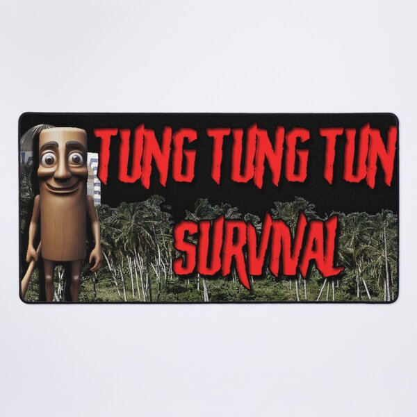 Item preview, Tung Tung Tung Survival Cover designed and sold by ChudCircleGames.