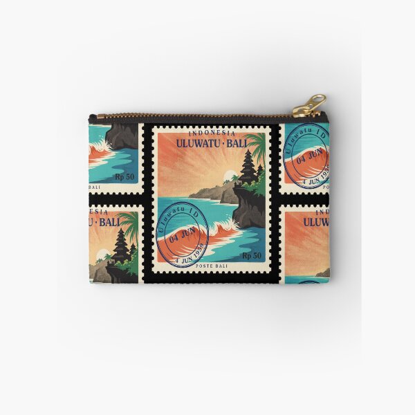 Item preview, Uluwatu Bali Cliff Temple Ocean Stamp Sticker designed and sold by stickercuffs.