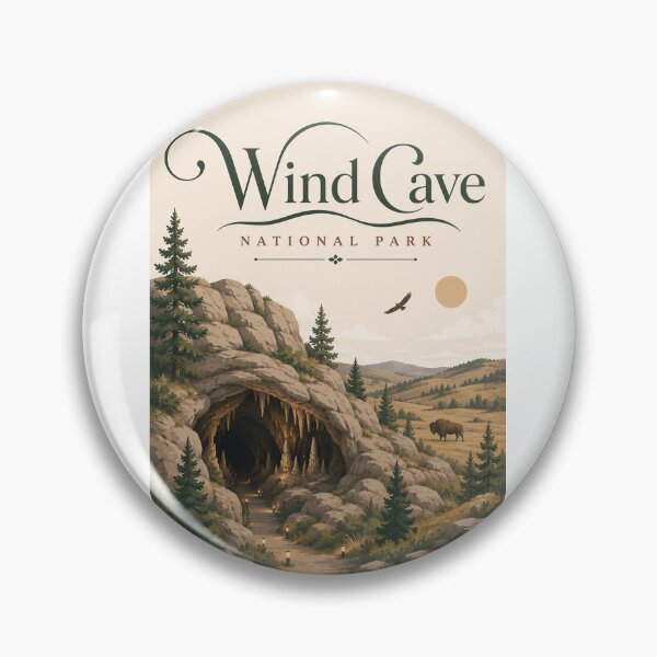 Item preview, Wind Cave National Park Black Hills South Dakota designed and sold by Aryabek.