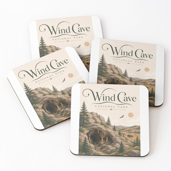 Item preview, Wind Cave National Park Black Hills South Dakota designed and sold by Aryabek.
