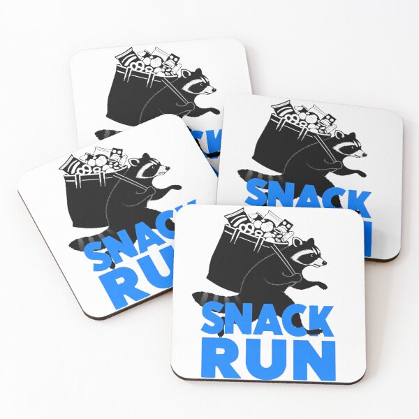 Item preview, Snack Run – Raccoon on a Mission designed and sold by BadPandaCore.