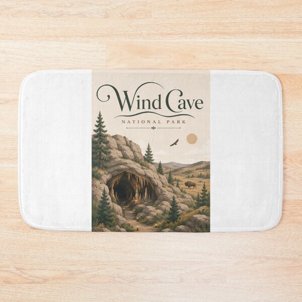 Item preview, Wind Cave National Park Black Hills South Dakota designed and sold by Aryabek.
