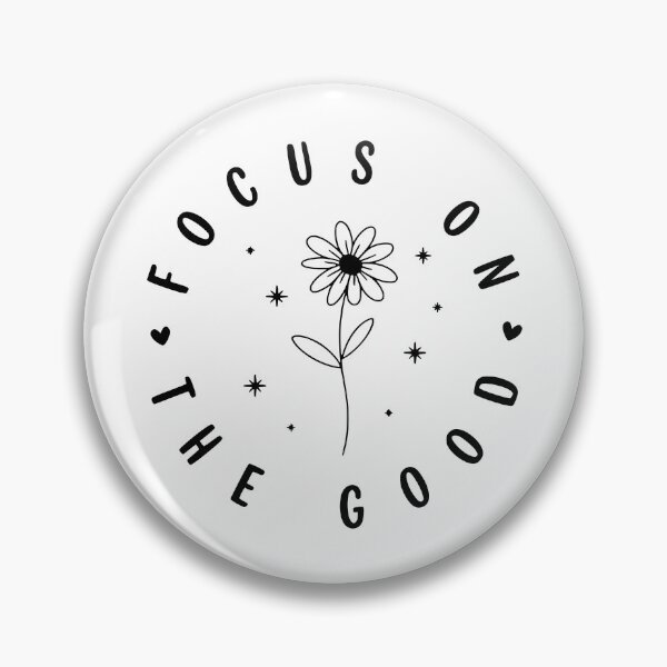Item preview, Focus On The Good designed and sold by ladycerebellum.