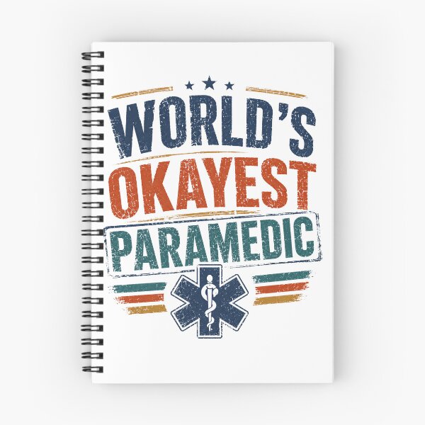 Item preview, World's Okayest Paramedic EMS Worker EMT First Responder Gift designed and sold by RetroMini2026.