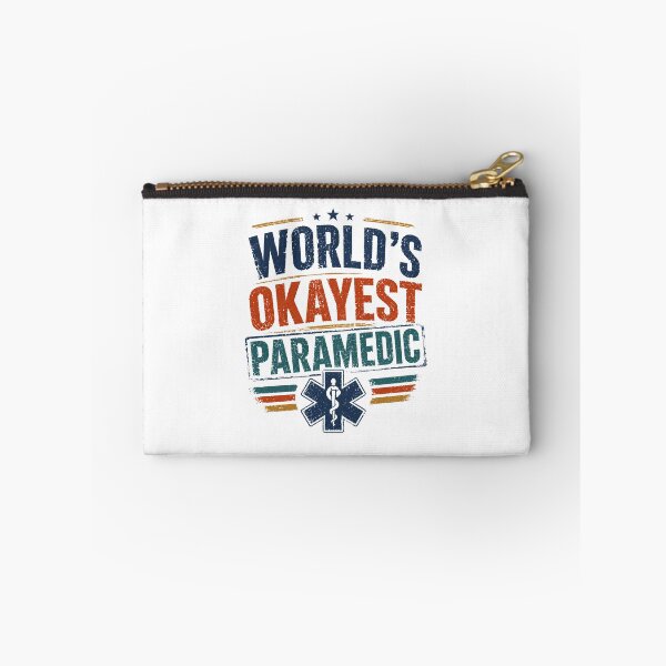 Item preview, World's Okayest Paramedic EMS Worker EMT First Responder Gift designed and sold by RetroMini2026.