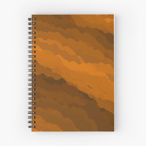 Aperçu de l'œuvre Nuages orange moelleux créée et vendue par SolGalaxyDesign.