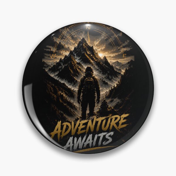 Item preview, Adventure Awaits – Epic Mountain Explorer | Premium Adventure & Hiking Design designed and sold by Peter Kaul.