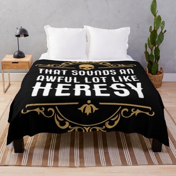 Item preview, Vintage Awful Lot Like Heresy Funny Wargaming Meme designed and sold by erlyJohary.