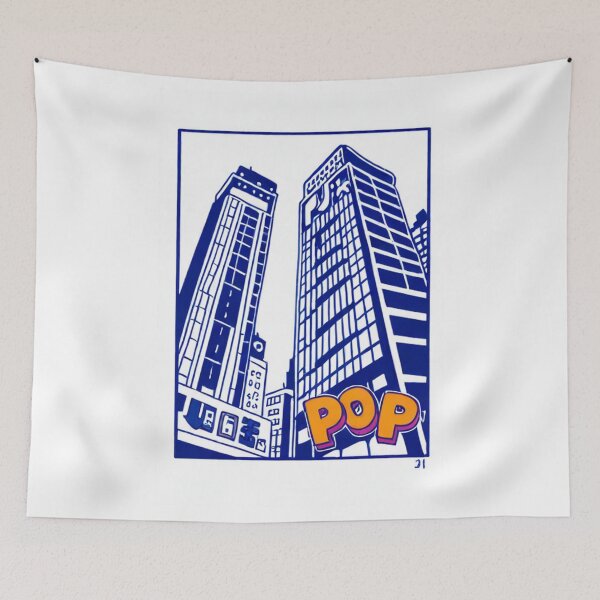 Item preview, Art - Urban Graphic Style, Evocation of Japanese City Pop designed and sold by Reverso-Design.