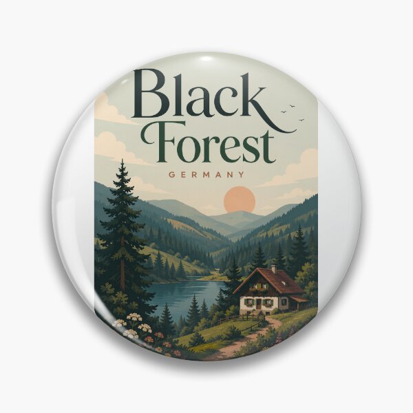 Item preview, Black Forest Baden Wurttemberg Germany Scenic Highlands designed and sold by Aryabek.