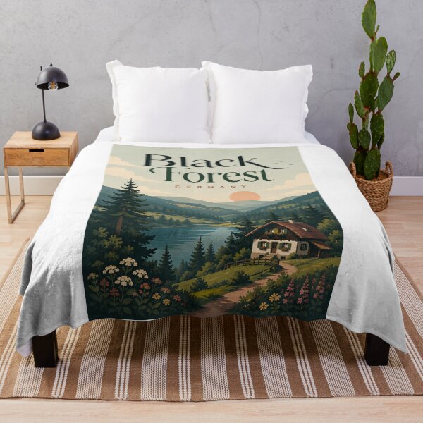 Item preview, Black Forest Baden Wurttemberg Germany Scenic Highlands designed and sold by Aryabek.