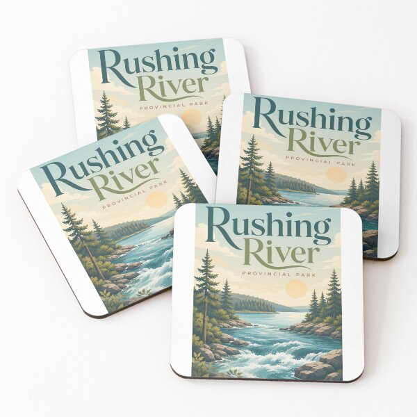 Item preview, Rushing River Provincial Park Ontario Canadian Shield designed and sold by Aryabek.